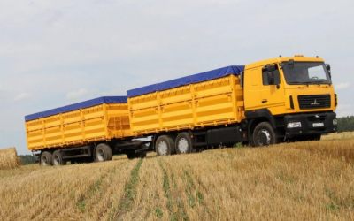 Транспорт для перевозки зерна. Автомобили МАЗ - Саранск, заказать или взять в аренду
