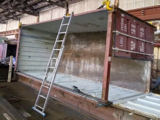 Ремонт сухогрузных и рефрижераторных контейнеров стоимость ремонта и где отремонтировать - Саранск