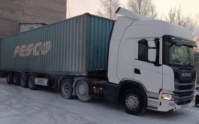 Перевозка 40 футовых контейнеров - Комсомольский, заказать или взять в аренду