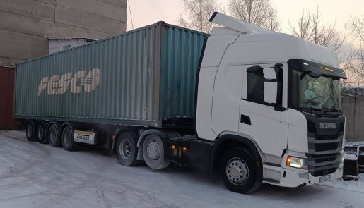 Контейнеровоз Перевозка 40 футовых контейнеров взять в аренду, заказать, цены, услуги - Комсомольский