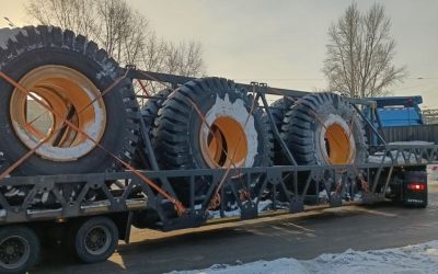 Тралы для перевозки больших грузовых колес - Комсомольский, заказать или взять в аренду