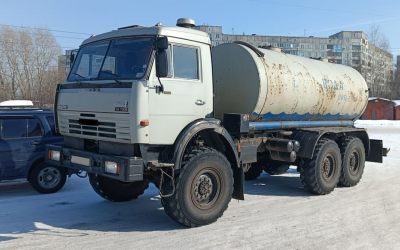 Цистерна-водовоз на базе Камаз - Комсомольский, заказать или взять в аренду