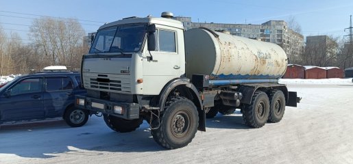 Цистерна Цистерна-водовоз на базе Камаз взять в аренду, заказать, цены, услуги - Комсомольский
