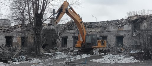 Спецтехника для разбора обрушений и завалов стоимость услуг и где заказать - Саранск