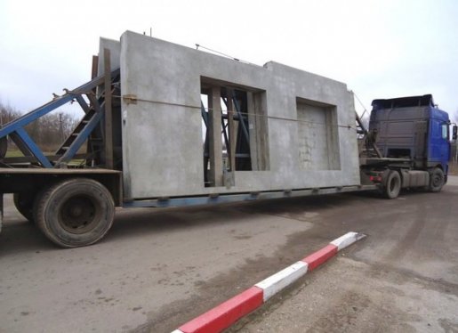 Перевозка бетонных панелей и плит - панелевозы стоимость услуг и где заказать - Саранск