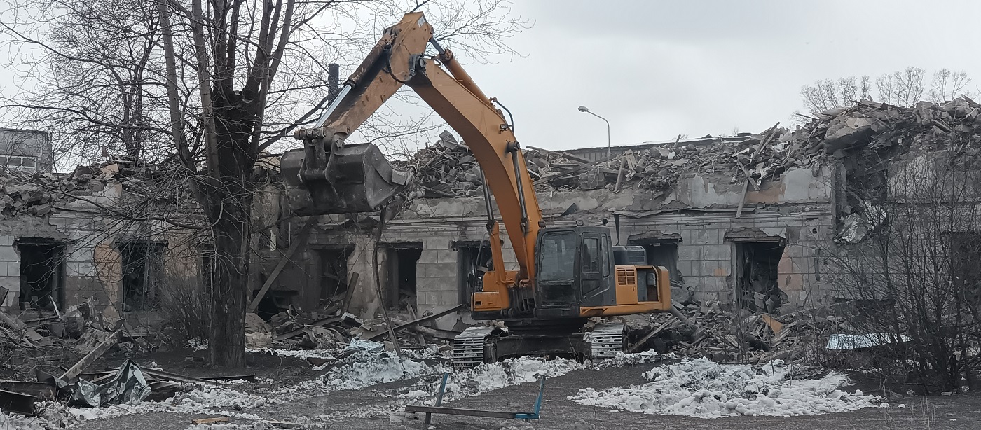 Демонтажные работы, услуги спецтехники в Краснослободске