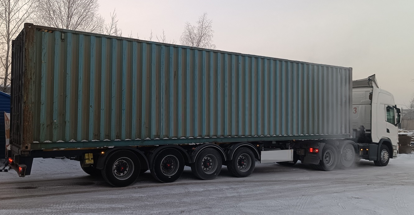 Контейнеровоз для перевозки контейнеров 20 и 40 футов в Ардатове